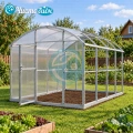 Каркас прямостенной теплицы 3x12 м, шаг 0.65 м для дома и дачи